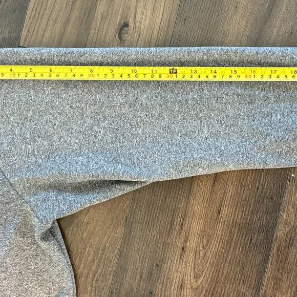 The North Face Men's Pullover Hoodie L Heather Gray Green Logo Hiking Outdoor - Picture 8 of 11